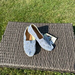 Toms Blue Casual Flats